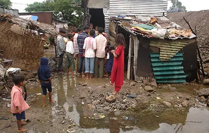 Maher relief work programs in India